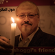 People take part in a candle light vigil to remember journalist Jamal Khashoggi outside the Saudi Arabia consulate on October 25, 2018 in Istanbul, Turkey.